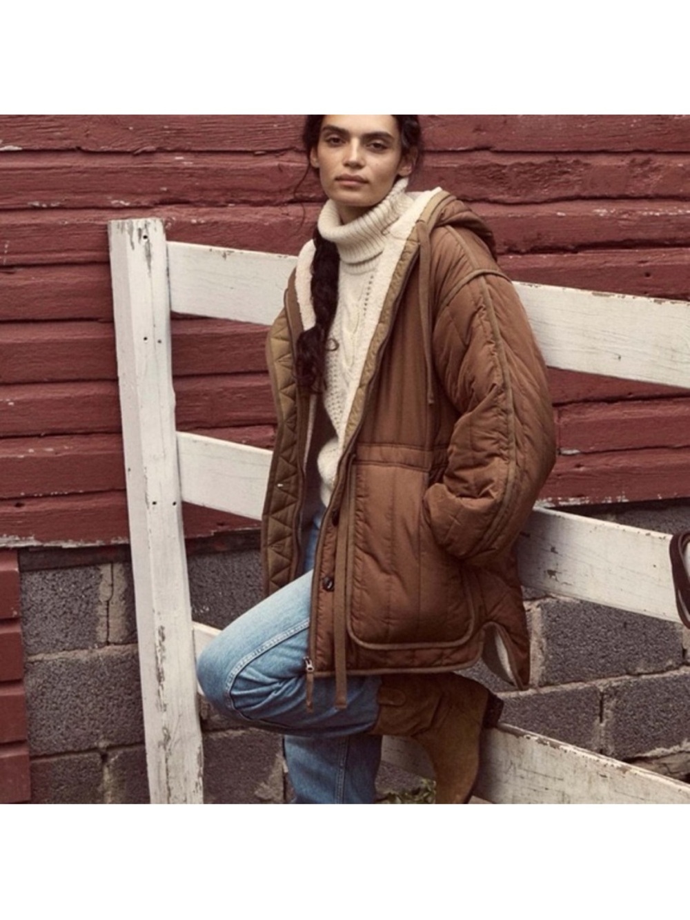 ISO Doen Fauna Jacket in color Cinnamon Bark NOT FOR SALE